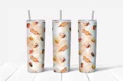 Autumn tumbler ,20 oz skinny tumbler sublimation Product Image 3