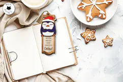 Layered Laser Cut Sarcastic Bookmark Designs for Holidays Product Image 2