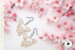 Chihuahua Dog Laser Cut Earrings | Dog Breed SVG Product Image 2