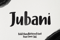 Jubani Bold Handlettered Font Product Image 1