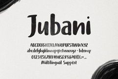 Jubani Bold Handlettered Font Product Image 9