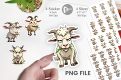 Judgy Goat Sticker Product Image 1