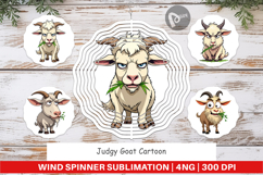 Wind Spinner Judgy Goat Product Image 1