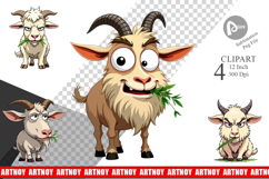 Judgy Goat Clipart Product Image 1