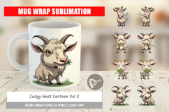 Mug Wrap Judgy Goat Product Image 1