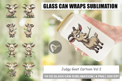 Glass Can Judgy Goat Product Image 1