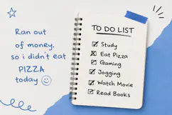 Jugwer Bromn Cute Handwritten Font Product Image 5