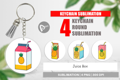 Keychain Juice Box Product Image 1