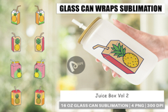 Glass Can Juice Box Product Image 1