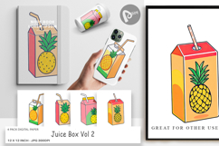 Digital Paper Juice Box Product Image 1