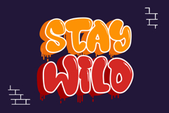 Juicy Snap | Chubby 3D Layered Graffiti Webfont for Bold Fun Product Image 7