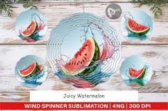 Wind Spinner Juicy Watermelon Product Image 1