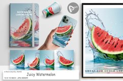 Digital Paper Juicy Watermelon Product Image 1