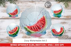 Wind Spinner Juicy Watermelon Product Image 1