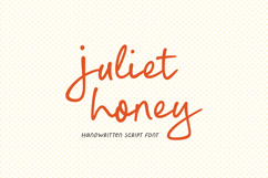 Juliet Honey - Handwritten Script Font Product Image 1
