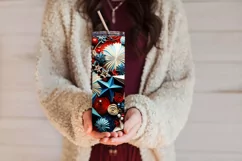3D Stars Tumbler Sublimation, July 4th 20oz Tumbler Design Product Image 3