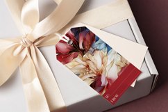 Abstract July 4th Gift Tags &amp; Sheet, Printable Crafts s1 Product Image 2
