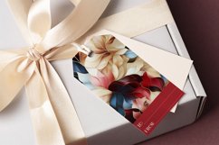 Abstract July 4th Gift Tags &amp; Sheet, Printable Crafts s1 Product Image 3