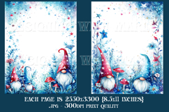 July 4th Junk Journal Pages, Gnome Junk Journal Pages, s7 Product Image 3