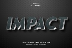 Impact - Editable Text Effect Product Image 1