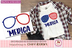 4th of July machine embroidery applique bundle1 Product Image 3