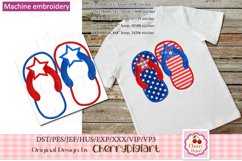 4th of July machine embroidery applique bundle1 Product Image 2