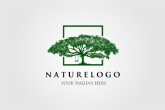 trees with children's swings logo designs Product Image 1