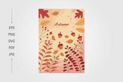 autumn has come banner illustration design Product Image 1