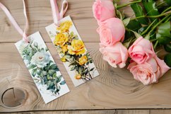 Floral Bookmark, June Bookmark, Roses Bookmarks, s1 Product Image 3
