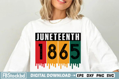 Juneteenth 1865 SVG, Black History SVG, Juneteenth PNG Product Image 1