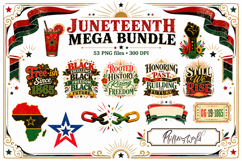 Juneteenth Celebration Bundle | Black History Designs Product Image 1