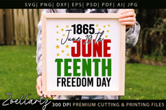 Juneteenth SVG PNG EPS DXF Black Lives Matter Freedom Day Product Image 4