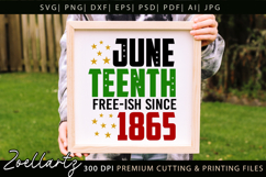 Juneteenth SVG PNG EPS DXF Black Lives Matter Freedom Day Product Image 4