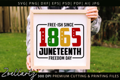 Juneteenth SVG PNG EPS DXF Black Lives Matter Freedom Day Product Image 4