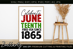 Juneteenth SVG PNG EPS DXF Black Lives Matter Freedom Day Product Image 4