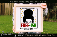 Juneteenth SVG PNG EPS DXF Black Lives Matter Freedom Day Product Image 4