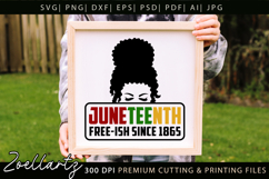 Juneteenth SVG PNG EPS DXF Black Lives Matter Freedom Day Product Image 5