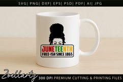 Juneteenth SVG PNG EPS DXF Black Lives Matter Freedom Day Product Image 4