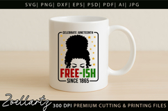 Juneteenth SVG PNG EPS DXF Black Lives Matter Freedom Day Product Image 5