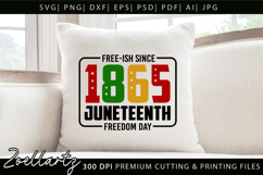 Juneteenth SVG PNG EPS DXF Black Lives Matter Freedom Day Product Image 1