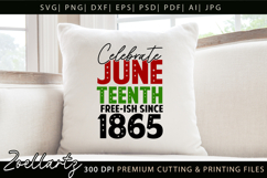 Juneteenth SVG PNG EPS DXF Black Lives Matter Freedom Day Product Image 6