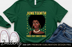 Juneteenth Sublimation PNG Freedom Day Black Girl Magic PNG Product Image 5