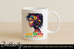 Juneteenth Sublimation PNG Freedom Day Black Girl Magic PNG Product Image 3
