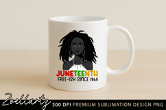 Juneteenth Sublimation PNG Freedom Day Black Girl Magic PNG Product Image 5