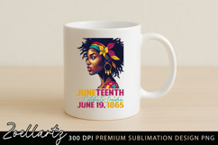 Juneteenth Sublimation PNG Freedom Day Black Girl Magic PNG Product Image 4