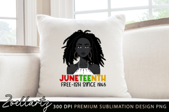 Juneteenth Sublimation PNG Freedom Day Black Girl Magic PNG Product Image 7
