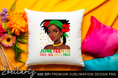 Juneteenth Sublimation PNG Freedom Day Black Girl Magic PNG Product Image 4