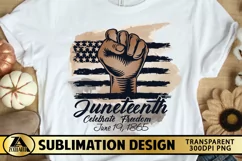 SUBLIMATION PNG JUNETEENTH PNG Afro Woman Black Lives Matter Product Image 1