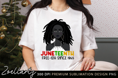 Juneteenth Sublimation PNG Freedom Day Black Girl Magic PNG Product Image 9