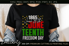 Juneteenth SVG PNG EPS DXF Black Lives Matter Freedom Day Product Image 10